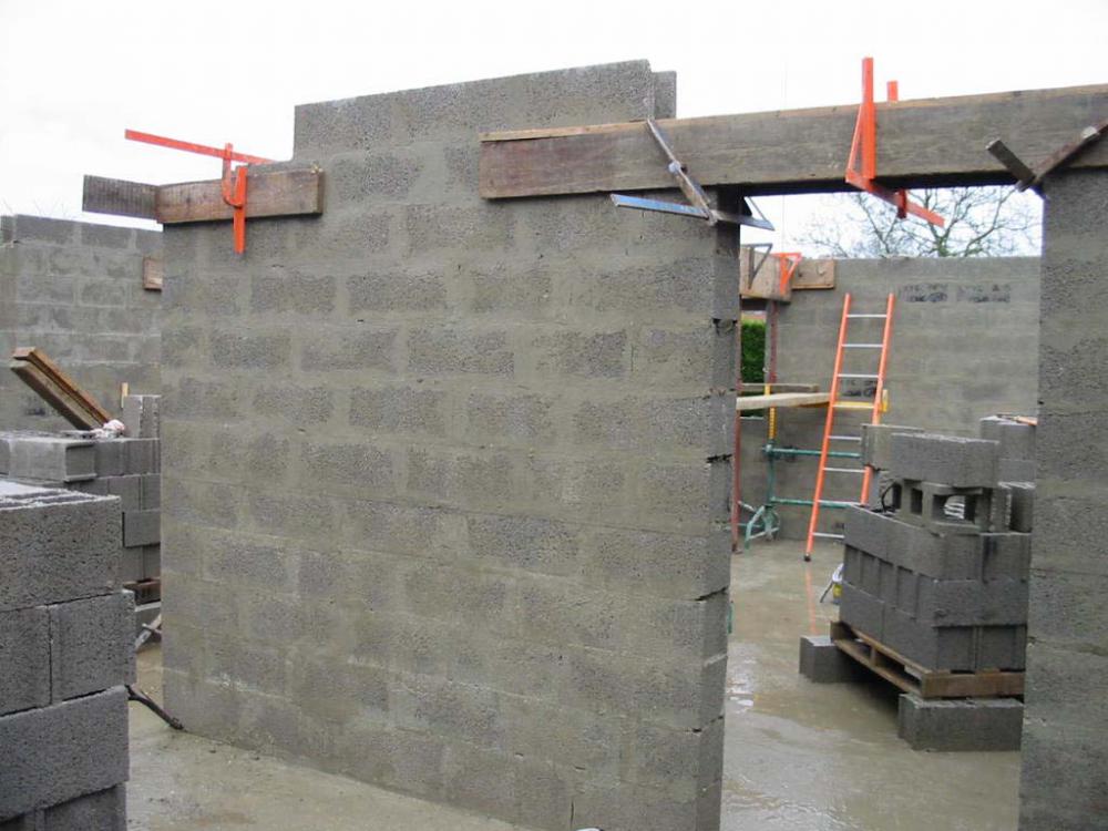 parpaing, construction